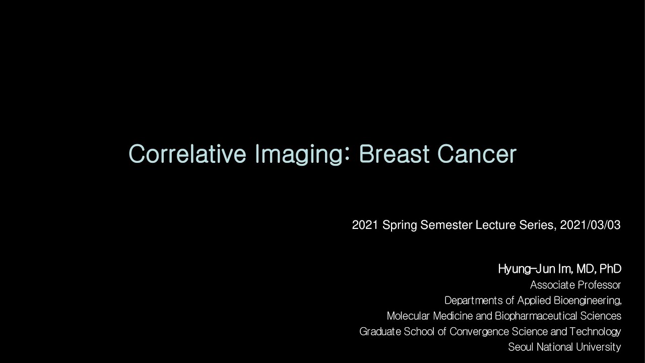 Correlative Imaging: Breast cancer