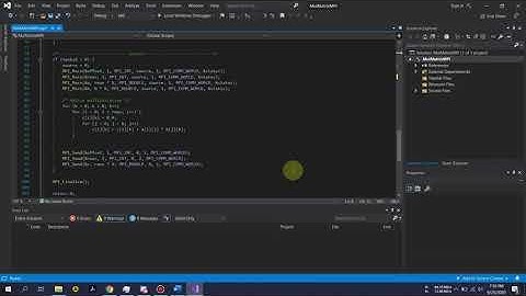 Implementasi Perkalian Matriks Menggunakan MPI pada Windows