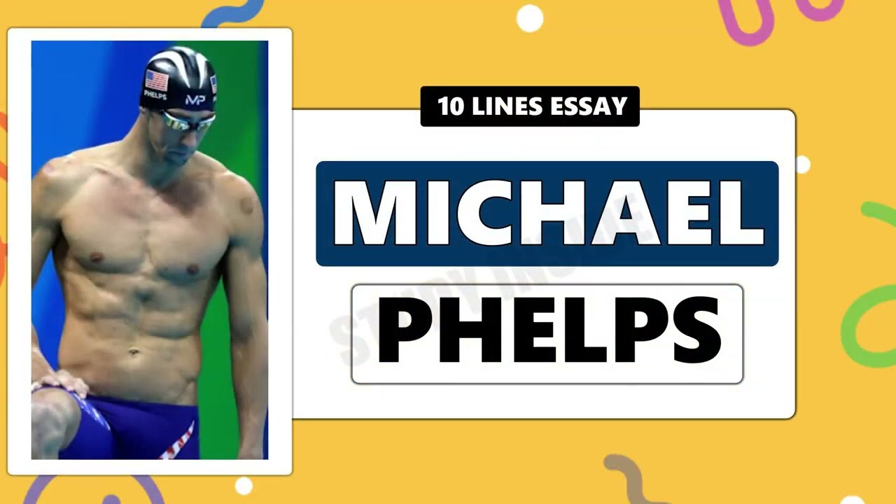 Michael Phelps 10 Lines Essay in English | Michael Phelps Biography | Michael Phelps Simple Essay