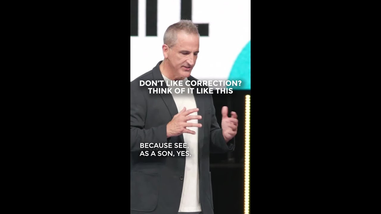 Don't Like Correction? Think Of It Like This 