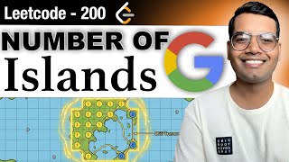 Number Of Islands | DFS | Graph  - Leetcode 200 Python