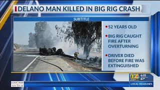 Man killed in Hwy. 99 crash near Delano