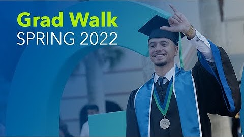 Grad Walk Spring 2022