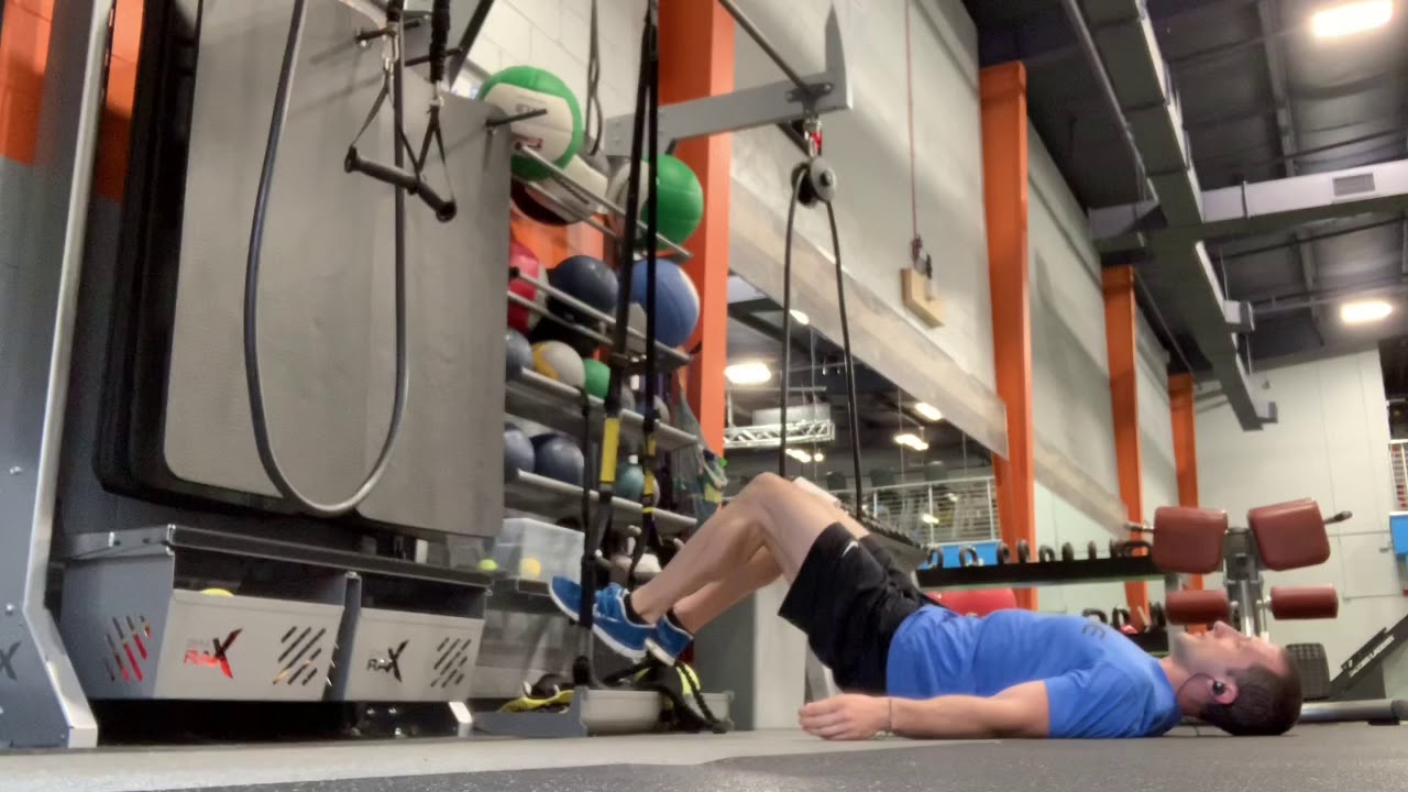 Suspension Trainer Glute Bridge YouTube