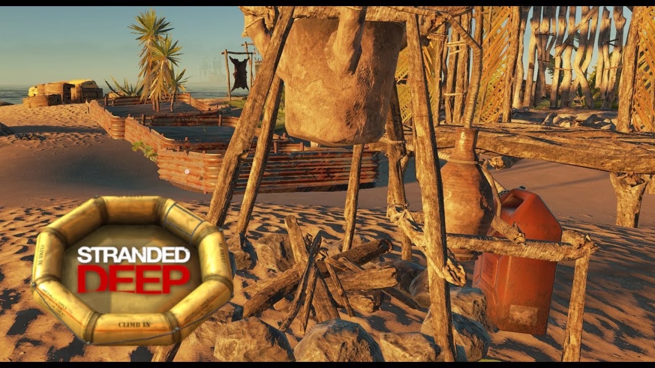 Plankstation & Treibstoff Stranded Deep 10 YouTube