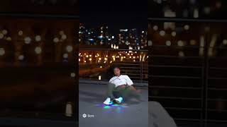 Chica bailando breakdance