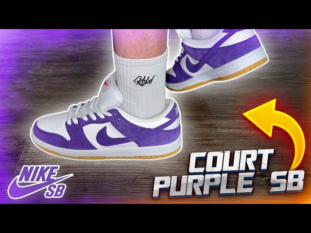 Nike SB Dunk Court Purple ISO Full Review