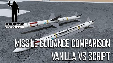 Space Engineers - Intercept (Target Prediction) vs Script Comparison