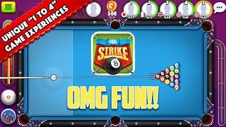 Pool Strike: Top online 8 ball pool billiards game for Android and IOS! Free to Play! screenshot 1
