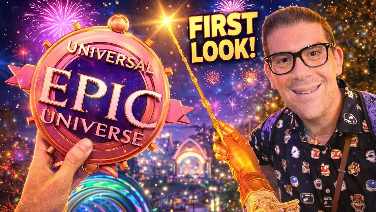 Universal Epic Universe ✨ Ein Traum geht in Erfüllung! - Wie schön kann ein Freizeitpark sein? 😍✨