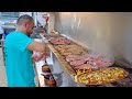 Insane greek street food in athens greece  special greek lamb  huge gyro  athens street food