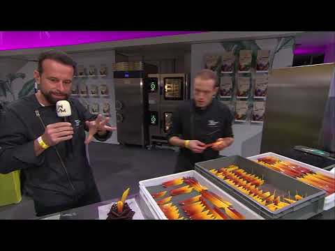 DAY 3 - THE SUPERFINAL: Lluc Crusellas (ES) started working on his #DESIGN - video from World Chocolate Masters