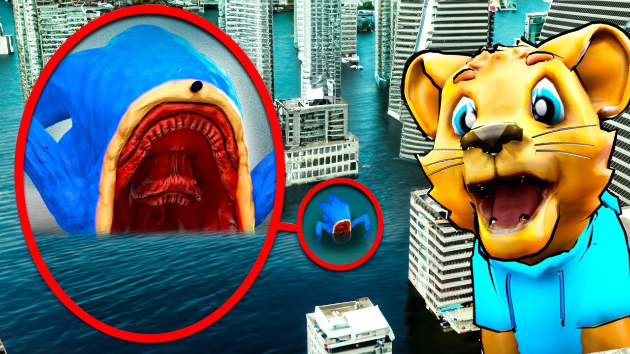 Drone Catches SHIN SONIC EATER In a CITY.. (Full Movie)
