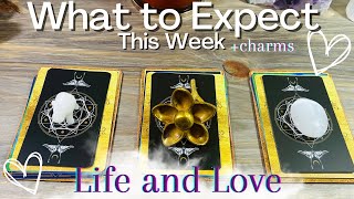 🔮👀🗓️What is Happening?! (This Week!!)  Pick A Card  *TIMELESS*  Life / Love Tarot Reading +Charms