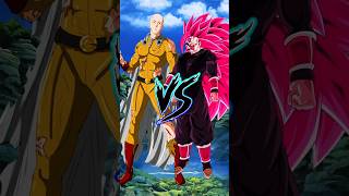 Saitama Vs Goku Black   Who Is Strongest  saitama gokublack animeedit shorts fyp viral