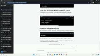 How can we compare two objects in python contents of the data with SQL