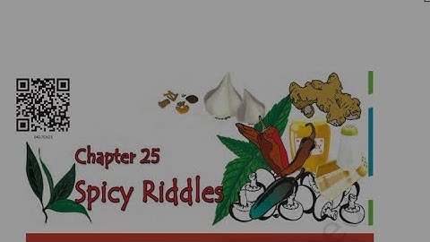 CLASS 4 //NCERT EVS BOOK// CHAPTER 25 //*SPICY RIDDLES*✅#ncertevs ✅