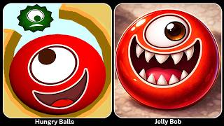 Hungry Balls & Jelly Bob - All Levels Gameplay Walkthrough | Android iOS screenshot 1
