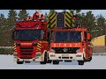 Emergency call 112-polish emergency service  fire fighting simulator  video 4k duty !🇧🇪🔥🚒