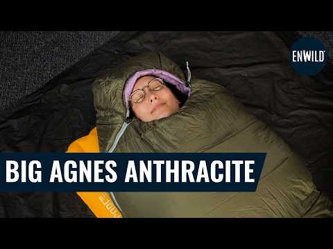 Big Agnes Anthracite Sleeping Bag Series Review