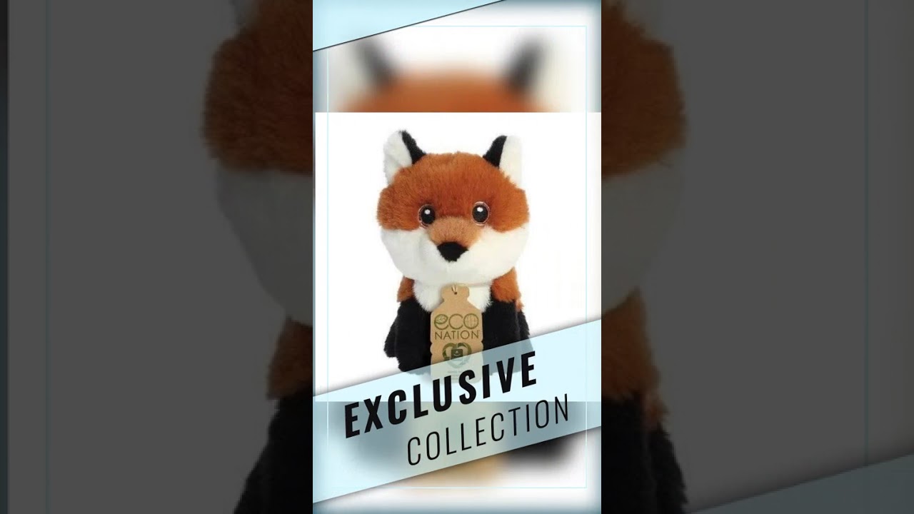Eco Nation Mini Fox Soft Toy