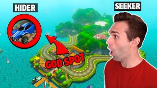 ROCKET LEAGUE HIDE AND SEEK AT YOSHI CIRCUIT! (Rocket League Mods)