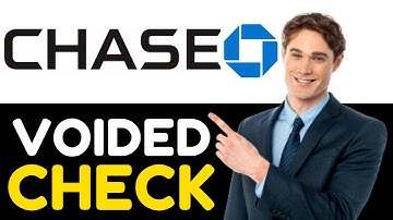 HOW TO GET A VOIDED CHECK FROM CHASE APP 2024! (FULL GUIDE)