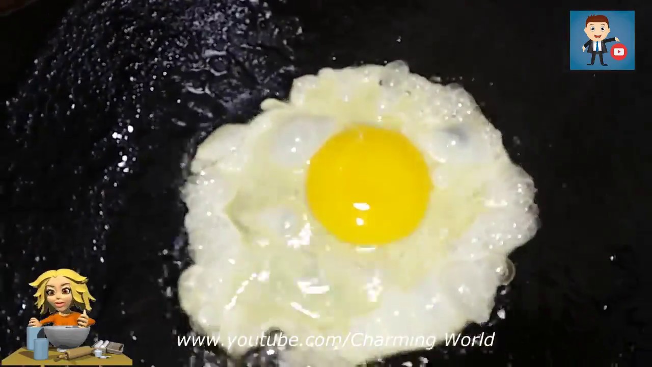 Full Fry Egg Quick & Easy Recipe YouTube