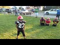 6 year old starting linebacker and running back Jermill Jackson