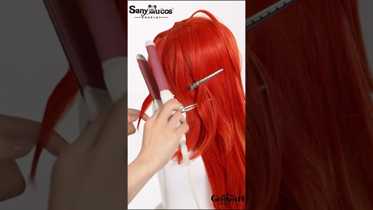 【SanyMuCos】Genshin Impact Mavuika Cosplay Wig #mavuika #genshinimpact #mavuikacosplay #cosplay #wigs