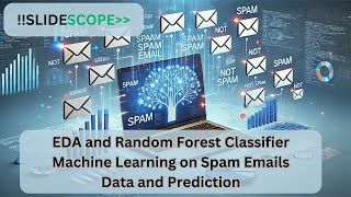 EDA and Random Forest Classifier Machine Learning on Spam Emails Data and Prediction