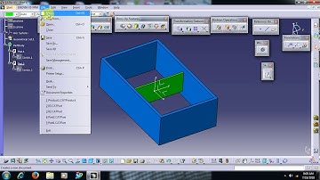 MERGE ENDS PAD IN CATIA V5