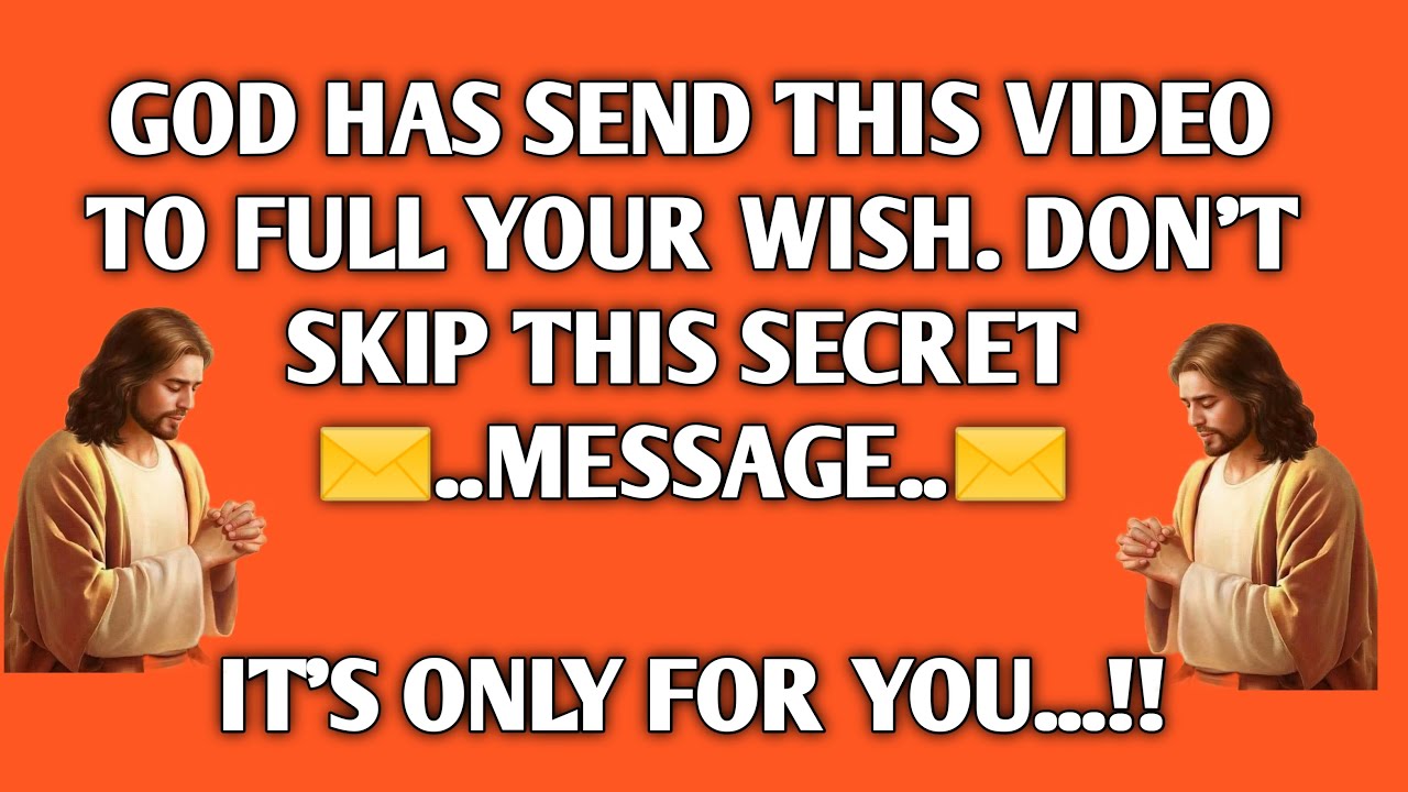 ️🌹Jesus has send this video to full your wish | God massage today | God ...