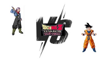 | TRUNKS TEEN | VS | SON GOKU | DRAGON BALL Z TENKAICHI TAG TEAM | GAMEPLAY | PSP | PPSSPP |