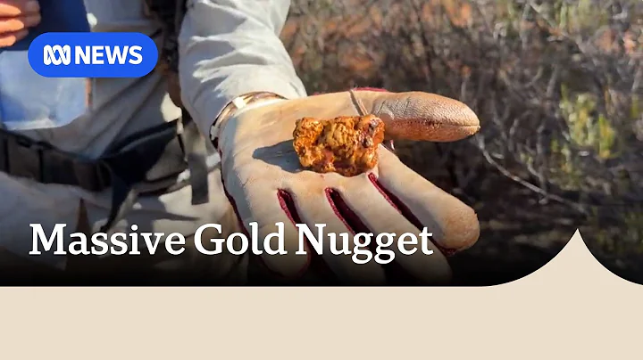 Prospector finds massive gold nugget while filming YouTube tutorial | ABC News
