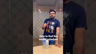 How to find vessel schedule for perishable exports How to find vessel schedule for perishable exports