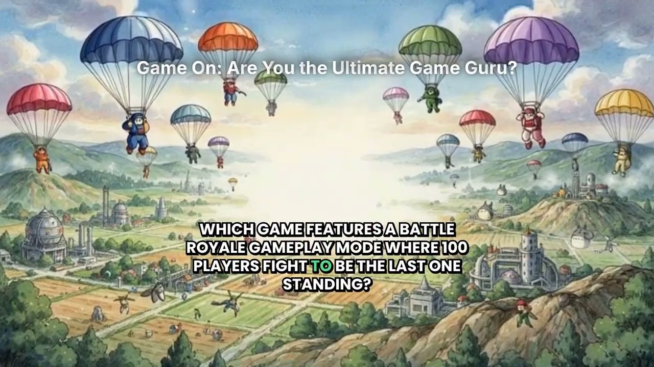 🎮 Can You Beat This Gaming Quiz?!