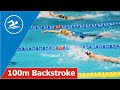 Women's 100m Backstroke Swimming in Belarus / Плавание в Беларуси / Swim.by