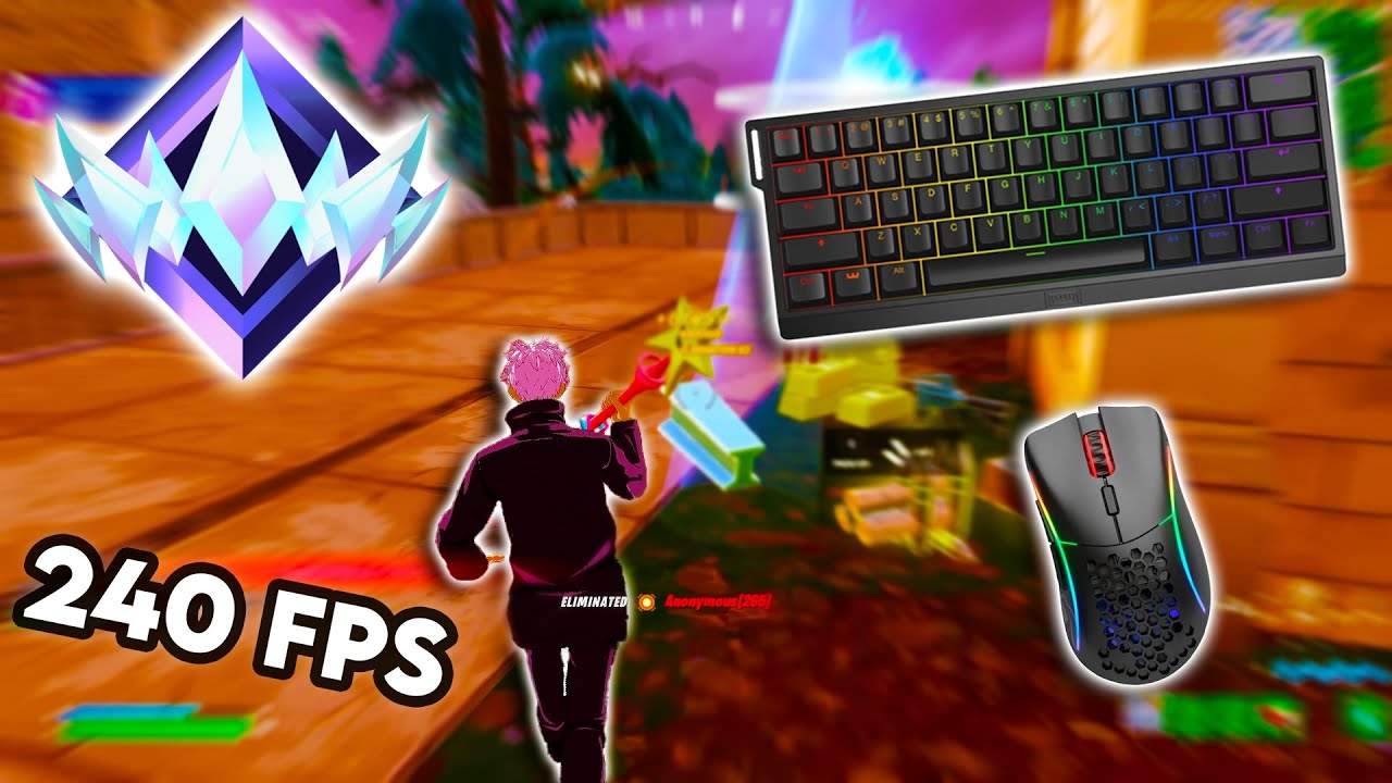SPC Gear GK630K ASMR Chill 😴Fortnite OG Ranked Reload 🏆 Satisfying Keyboard Fortnite 240 FPS 4K