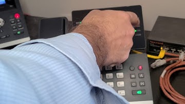 Advanced Hosted Services Yealink 5 Series Answering and Parking a call