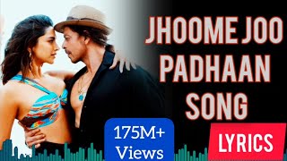 Jhoome Joo Padhan Song| Pathan |Besharam Sang |Shahrukh Khan | Dipeeka Padukone