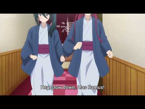 Chiho and Maou Runs Into Alas Ramus   Hataraku Maou sama S2 Episode 8