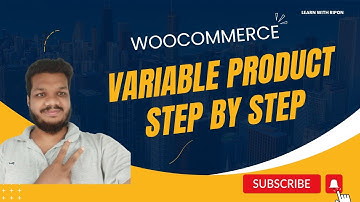 How To Add Product Variation In WooCommerce (Different Prices&Images)