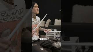 Travis Barker's drum solo break in “Violence