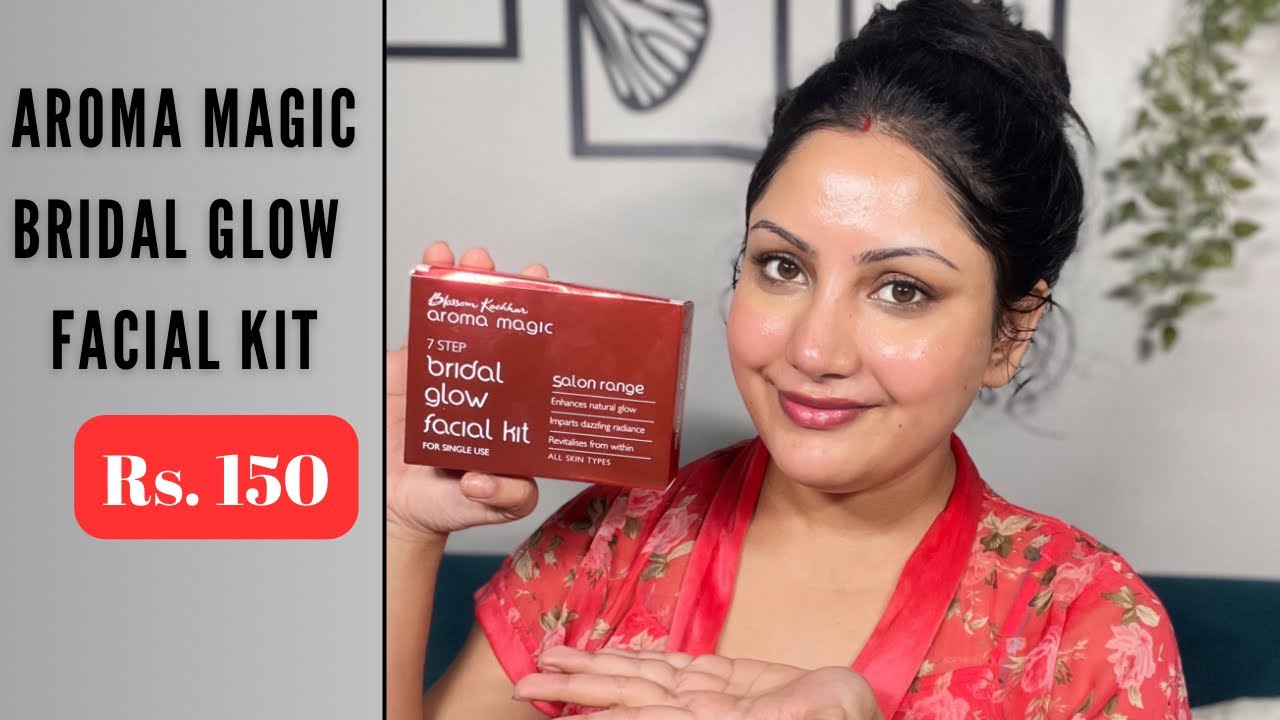 Aroma Magic Bridal Glow Facial Step By Step Review | Anusha Beauty