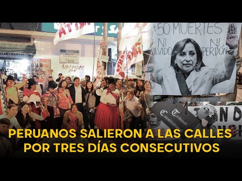 Miles salieron a protestar en todo el país, pero como fueron pacíficas medios deciden ignorarlos