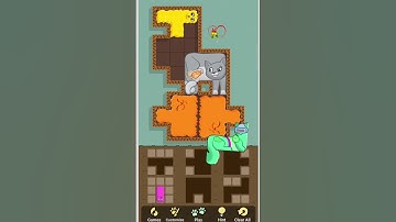 Puzzle cats-Gameplay walkthrough (ios and Android)#cat #funny #games #puzzle #viral #video #gameplay