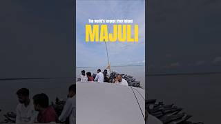 Majuli is the world's largest river island located in the Brahmaputra River, Assam, India.