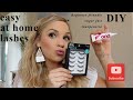 successful easy at home lashes...beginner friendly, inexpensive &amp; fast