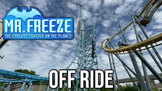 Mr. Freeze - Backstage Tour Off Ride - Six Flags Over Texas